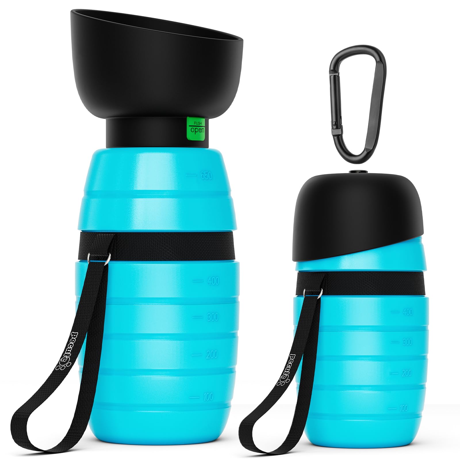 Dog Water Bottle Leakproof with Double Seal
