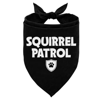 Squirrel Patrol Dog Bandana